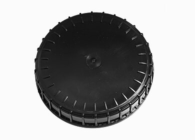 Schraubdeckel OV aus HDPE ø 97,0 mm Mündung