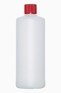 Kunststoff Rundflasche R 200/18: 200 Milliliter, Farbe: natur