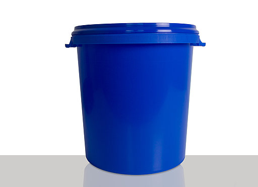 Kunststoff Hobbock: 30,0 Liter, Farbe: blau