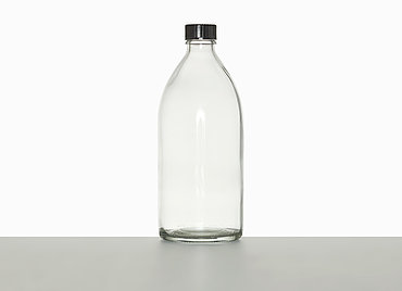 Enghalsglas: 500 Milliliter, Farbe: klar