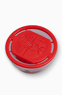 Schraubdeckel Drück + Dreh aus HDPE/PP ø 42,0 mm Mündung