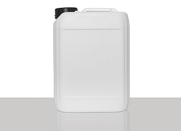 Kunststoffkanister: 5,0 Liter, Farbe: weiß