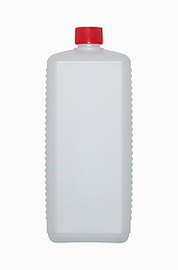 Square bottle E 1000/25: 1,0 liter, colour: natural