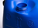Plastic canister: 60,0 liter, colour: blue
