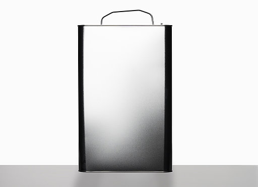Weißblechkanister: 20,0 Liter, Farbe: blank