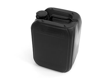 Kunststoffkanister: 10,0 Liter, Farbe: schwarz