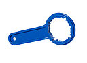 Canister key 45 of HDPE
