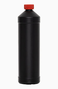 Kunststoff Rundflasche FRZG 1000/28 UN: 1,0 Liter, Farbe: schwarz