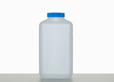 Square bottle M 2000/60: 2,0 liter, colour: natural