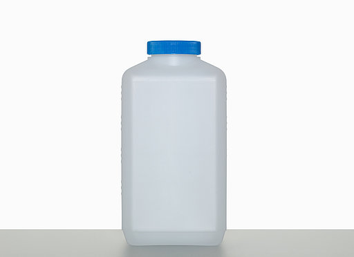 Square bottle M 2000/60: 2,0 liter, colour: natural