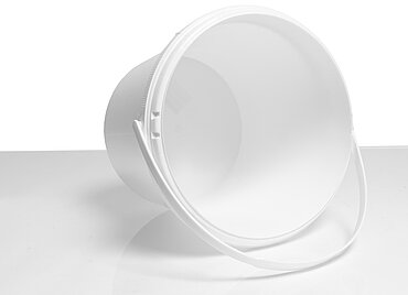 Kunststoff Rundeimer UN: 5,5 Liter, Farbe: weiß