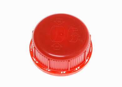 Drück- und Dreh Deckel OV aus HDPE ø 45,0 mm Mündung