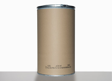 Fiber drum NTR: 120,0 liter, colour: natural