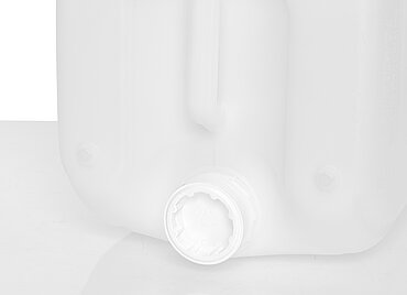 Plastic canister: 25,0 liter, colour: natural