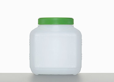 Square bottle M 1200/80: 1,2 liter, colour: natural