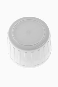 Schraubdeckel mit Spritzeinsatz aus HDPE/LDPE ø 28,0 mm Mündung