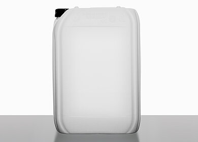 Plastic canister: 25,0 liter, colour: natural