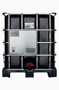 IBC Container: 1.000,0 Liter, Farbe: schwarz