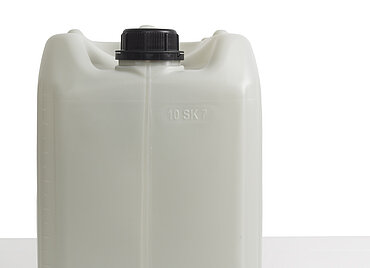 Eco canister: 10,0 liter, colour: grey white