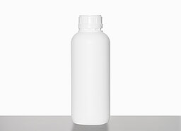 Round bottle fluorinated