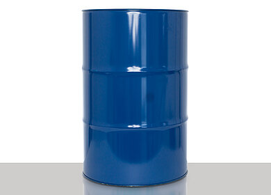 Sheet steel combination drum: 205,0 liter, colour: blue RAL 5010