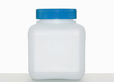 Square bottle U 500/60: 500 milliliter, colour: natural