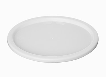 Schnappdeckel oval aus PP ø 378,0 mm Mündung