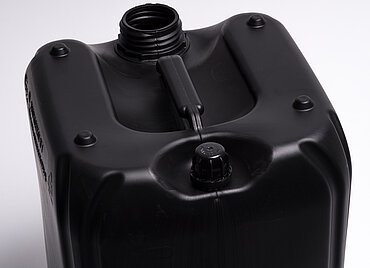 Kunststoffkanister: 20,0 Liter, Farbe: schwarz Kunststoffkanister: 20,0 Liter, Farbe: schwarz