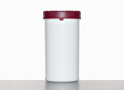 Kunststoff Schraubdeckeldose UN Packo: 1,3 Liter, Farbe: weiß