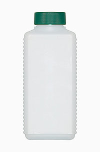 Kunststoff Vierkantflasche: 500 Milliliter, Farbe: natur