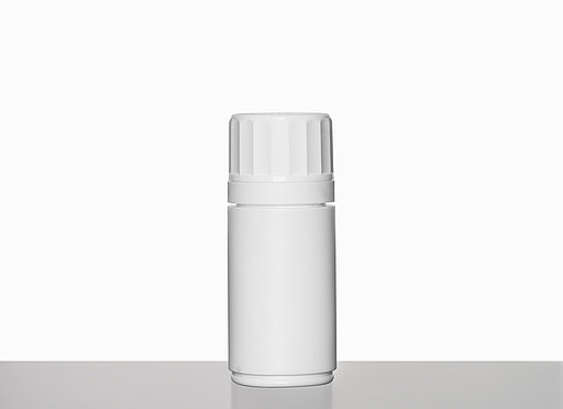 Screw lid can OV twist off: 50 milliliter, colour: white