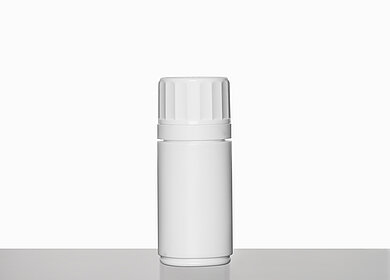 Screw lid can OV twist off: 50 milliliter, colour: white