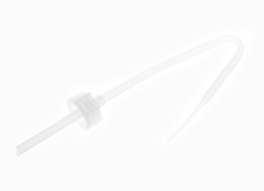 Spritzdeckel mit langer Spitze aus LDPE ø 18,0 mm Mündung