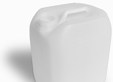 Kunststoffkanister: 10,0 Liter, Farbe: natur