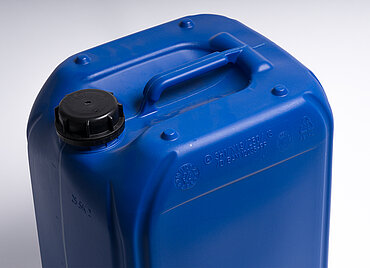 Plastic canister: 25,0 liter, colour: blue Plastic canister: 25,0 liter, colour: blue