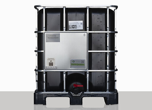 IBC Container: 1.000,0 Liter, Farbe: schwarz
