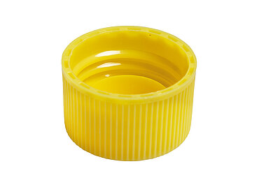 closure of PP ø 25,0 mm mouth closure of PP ø 25,0 mm mouth
