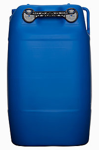Plastic canister: 60,0 liter, colour: blue