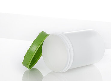 Kunststoff Schraubdeckeldose UN Packo ECO: 1,0 Liter, Farbe: weiß Kunststoff Schraubdeckeldose UN Packo ECO: 1,0 Liter, Farbe: weiß