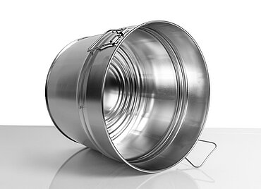 Weißblech Hobbock: 20,0 Liter, Farbe: blank Weißblech Hobbock: 20,0 Liter, Farbe: blank