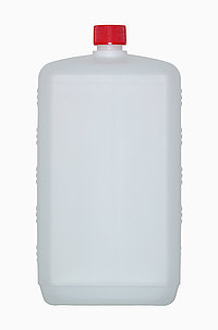 Kunststoff Vierkantflasche: 2,0 Liter, Farbe: natur