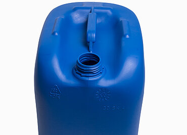 Kunststoffkanister: 30,0 Liter, Farbe: blau