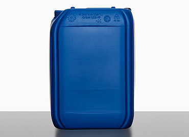 Kunststoffkanister: 25,0 Liter, Farbe: blau