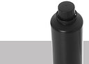 Kunststoff Rundflasche OV 500/28: 500 Milliliter, Farbe: schwarz