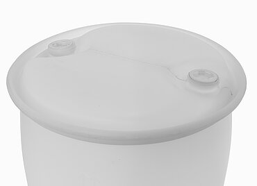 Kunststoff Spundfass L-Ring: 220,0 Liter, Farbe: natur