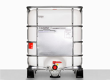 IBC Container: 640,0 liter, colour: natural