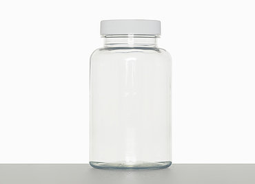 PET Packer: 250 Milliliter, Farbe: braun transparent