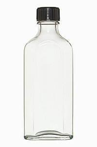 Meplatflasche: 100 Milliliter, Farbe: klar