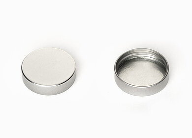 Schraubdeckel aus Metall ø 38,0 mm Mündung