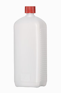 Kunststoff Gefahrgutflasche: 1,0 Liter, Farbe: natur